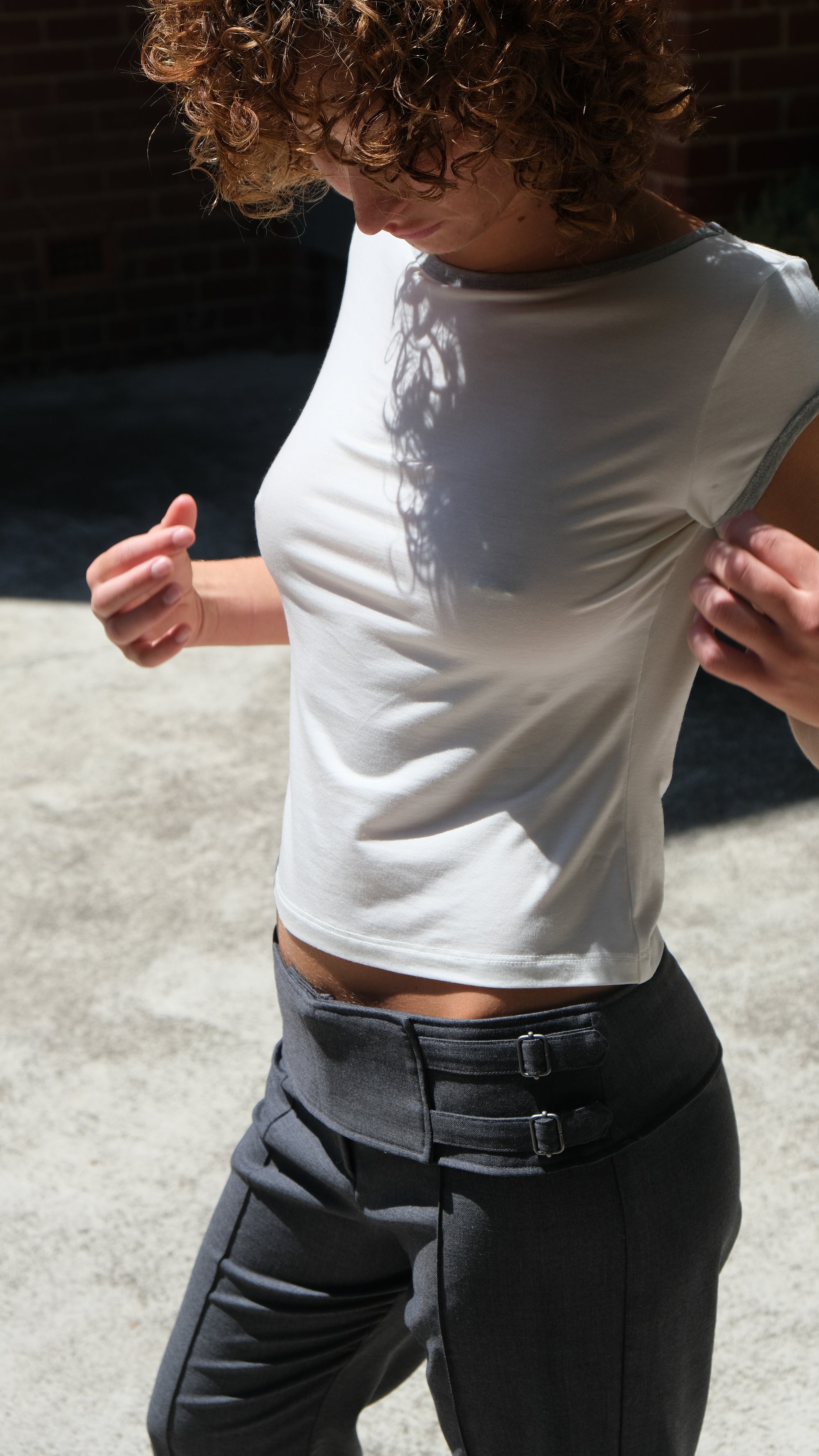 White Tee